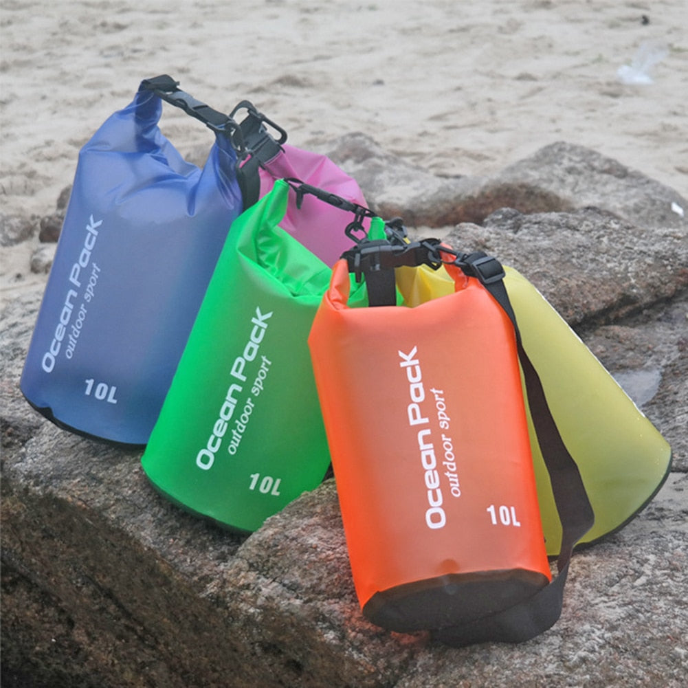 Bolsa Impermeable de 2L, ideal para la playa y deportes extremos