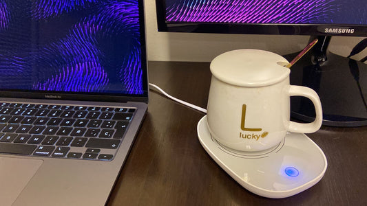 Tazón de cerámica con calentador eléctrico