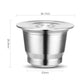 Capsulas Reutilizables para Nespresso